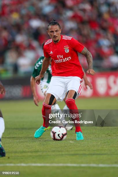 Benfica midfielder Ljubomir Fejsa from Serbia during the match between SL Benfica and Vitoria Setubal FC for the Internacional Tournament of Sadoat...