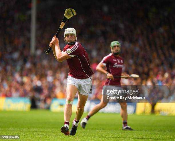Thurles , Ireland - 8 July 2018; Joe Canning of Galway during the Leinster GAA Hurling Senior Championship Final Replay match between Kilkenny and...