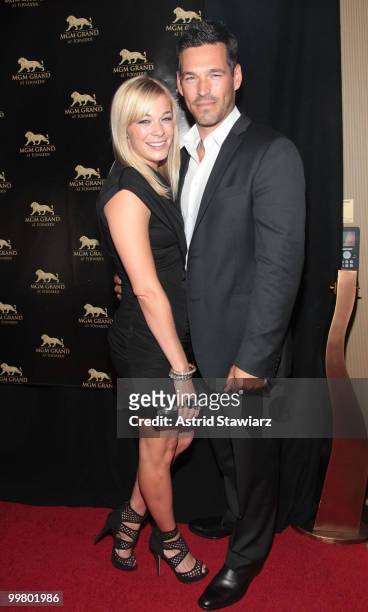 Singer LeAnn Rimes and actor Eddie Cibrian attend the 2nd Anniversary celebration at MGM Grand at Foxwoods on May 15, 2010 in Mashantucket,...