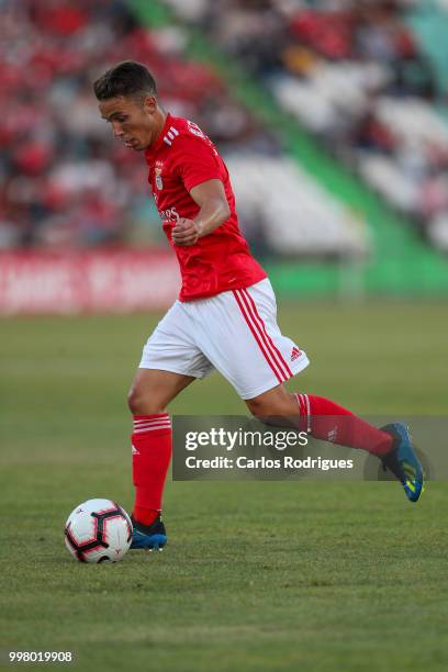 Benfica defender Alex Grimaldo from Spain during the match between SL Benfica and Vitoria Setubal FC for the Internacional Tournament of Sadoat...