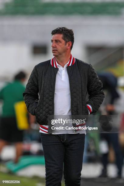 Benfica head coach Rui Vitoria from Portugal during the match between SL Benfica and Vitoria Setubal FC for the Internacional Tournament of Sadoat...