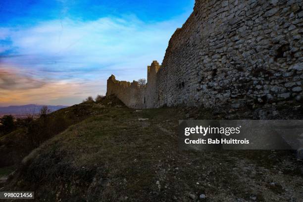 the medieval wall - bab stock pictures, royalty-free photos & images