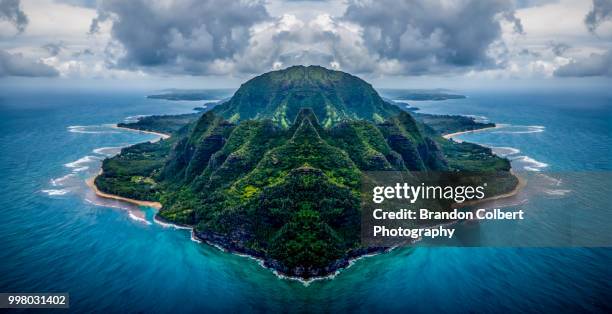 island of kauai - kauai stockfoto's en -beelden