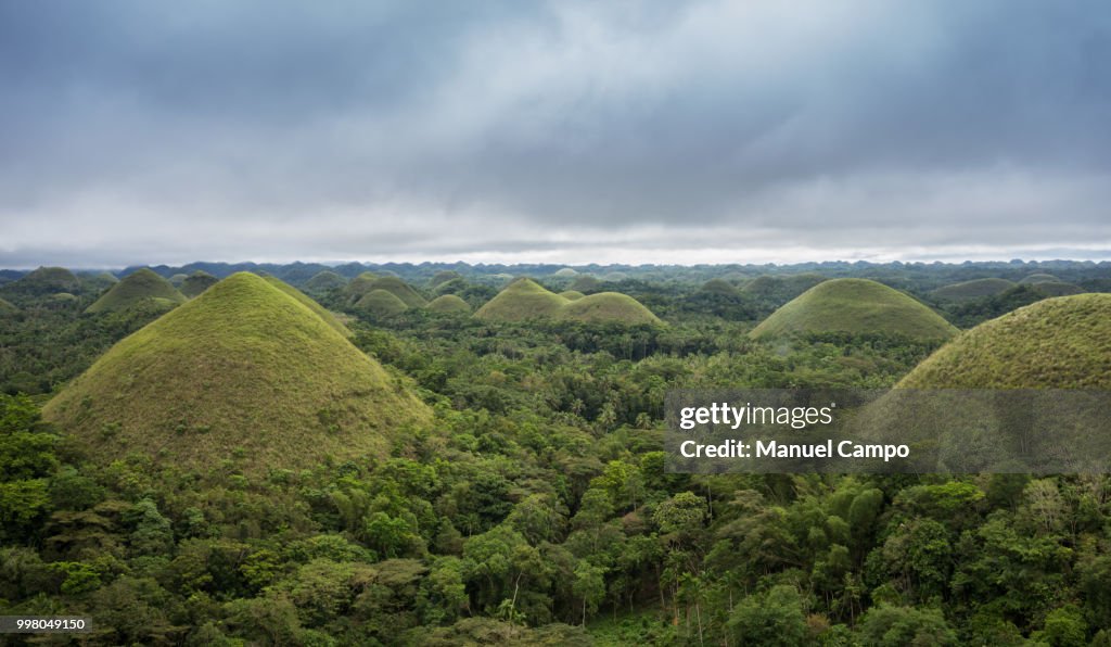 Chocolate Hills of Bohol Philippines