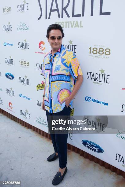 Josie attends at Starlite music Festival on July 11, 2018 in Marbella, Spain