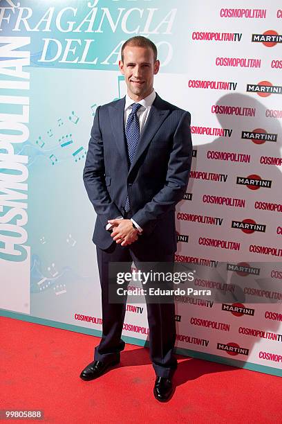 Gonzalo Miro attends the Cosmopolitan - Fragance of the Year photocall at Lara Theatre on May 17, 2010 in Madrid, Spain.