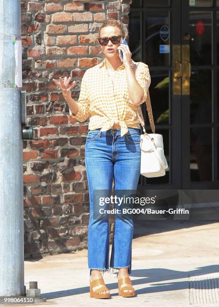 Reese Witherspoon is seen on July 13, 2018 in Los Angeles, California.