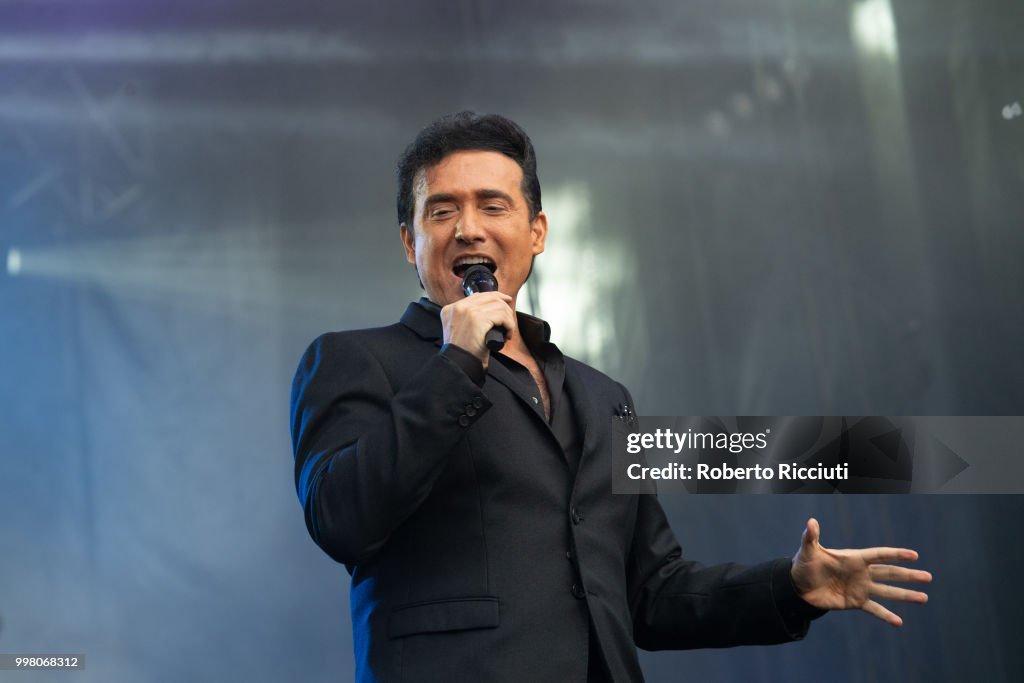 Il Divo Perform At Edinburgh Castle Esplanade, Edinburgh