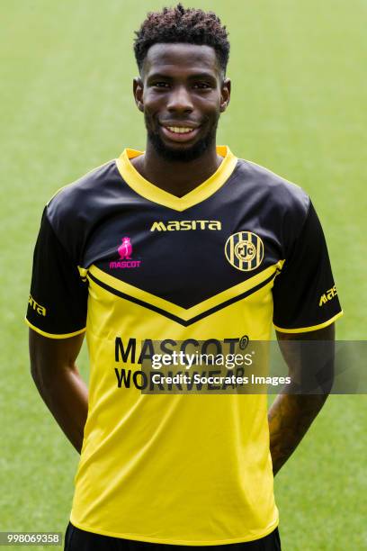 Gyliano van Velzen of Roda JC during the Photocall Roda JC at the Parkstad Limburg Stadium on July 12, 2018 in Kerkrade Netherlands