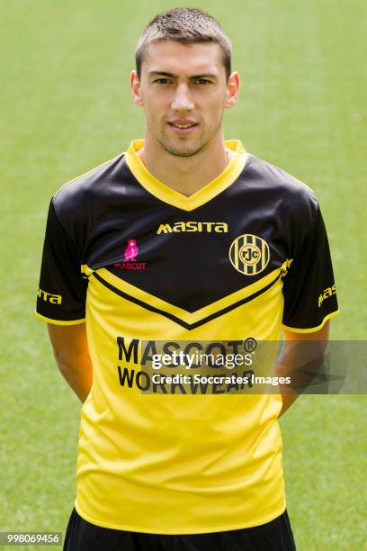 Jannes Vansteenkiste of Roda JC during the Photocall Roda JC at the Parkstad Limburg Stadium on July 12, 2018 in Kerkrade Netherlands