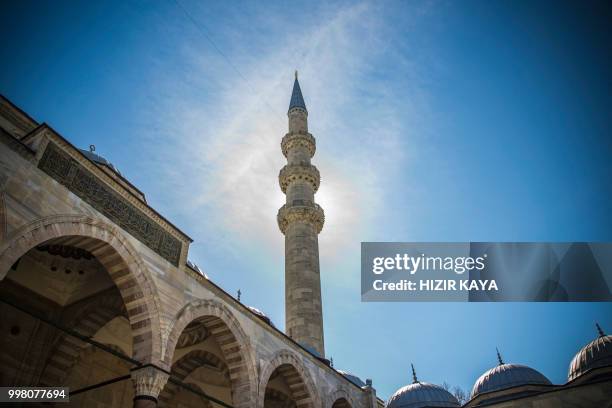 sultan ahmet mosque minaret - ahmet ahmet bildbanksfoton och bilder