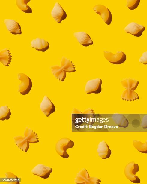 multiple types of pasta - clostridium stock pictures, royalty-free photos & images