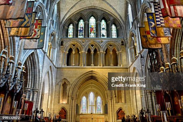 st patrick's cathedral - castle indoor stock pictures, royalty-free photos & images