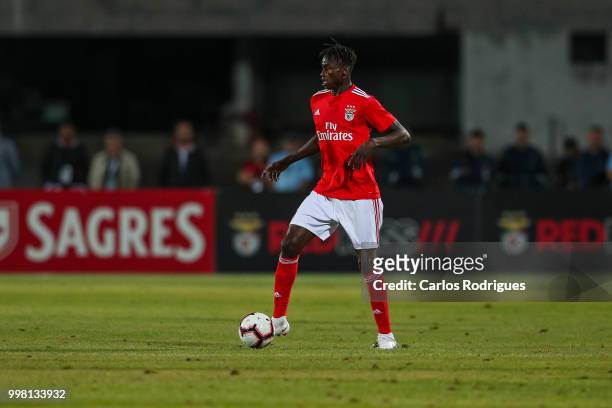 Benfica midfielder Alfa Semedo from Guinea Bissau during the match between SL Benfica and Vitoria Setubal FC for the Internacional Tournament of...