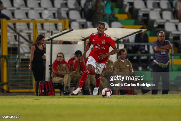 Benfica defender Tyronne Ebuehi from Nigeria during the match between SL Benfica and Vitoria Setubal FC for the Internacional Tournament of Sadoat...