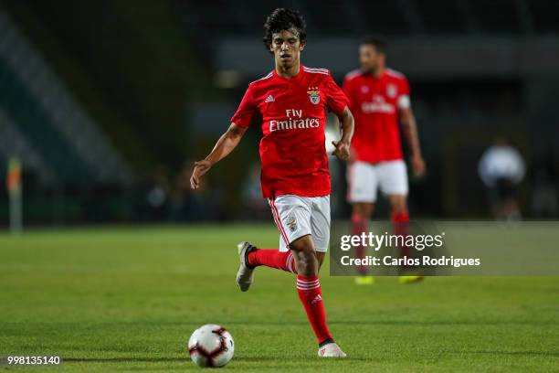 Benfica midfielder Joao Felix from Portugal during the match between SL Benfica and Vitoria Setubal FC for the Internacional Tournament of Sadoat...