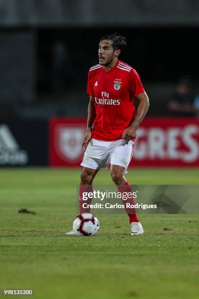 Benfica defender Yuri Ribeiro from Portugal during the match between SL Benfica and Vitoria Setubal FC for the Internacional Tournament of Sadoat...