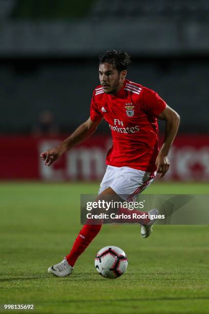 Benfica defender Yuri Ribeiro from Portugal during the match between SL Benfica and Vitoria Setubal FC for the Internacional Tournament of Sadoat...