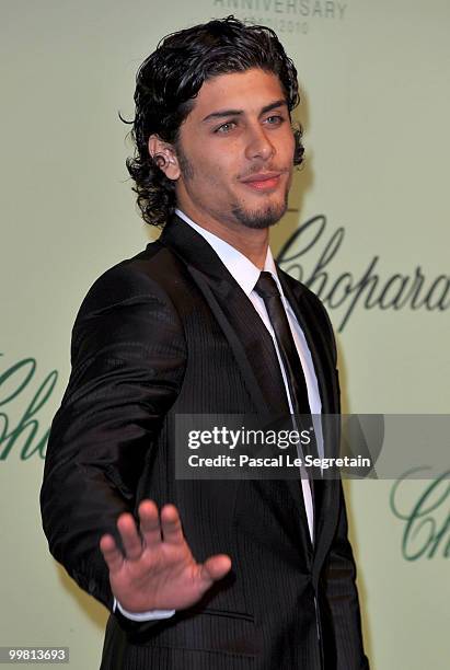 Jesus Luz attends the Chopard 150th Anniversary Party at Palm Beach, Pointe Croisette during the 63rd Annual Cannes Film Festival on May 17, 2010 in...