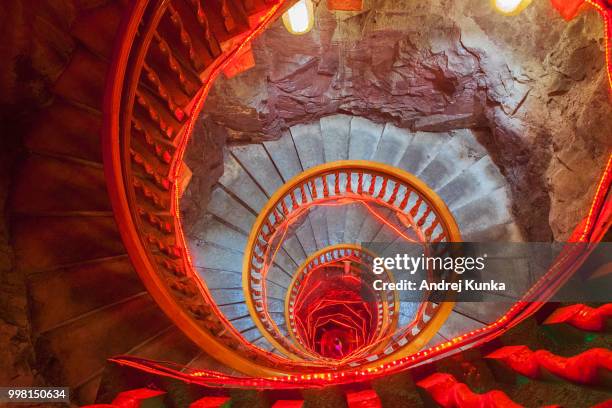 Stairs Railing Red 184 Red Painted Railing Stock Photos, High-Res Pictures, and Images ...