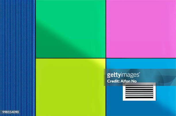grid colors - middle east flag foto e immagini stock