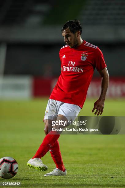 Benfica defender Yuri Ribeiro from Portugal during the match between SL Benfica and Vitoria Setubal FC for the Internacional Tournament of Sadoat...