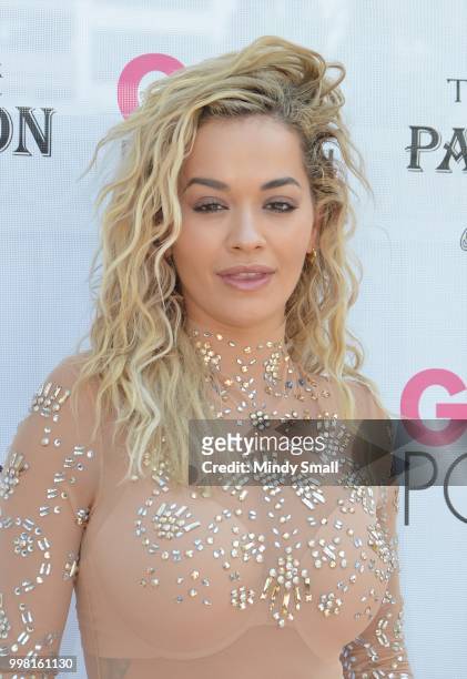 Singer Rita Ora arrives at the Flamingo Go Pool Dayclub at Flamingo Las Vegas on July 13, 2018 in Las Vegs, Nevada.
