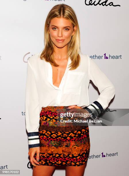 AnnaLynne Mccord arrives at Gilda Garza Presents Kings & Queens Art Exhibition in Support of Together1Heart on July 12, 2018 in Los Angeles,...