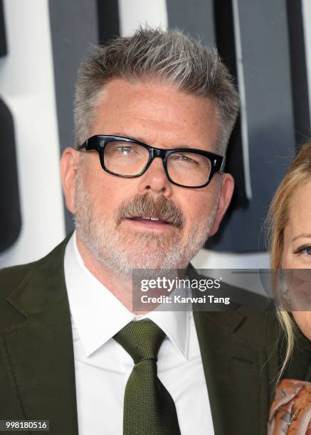 Christopher McQuarrie attends the UK Premiere of "Mission: Impossible - Fallout" at BFI IMAX on July 13, 2018 in London, England.