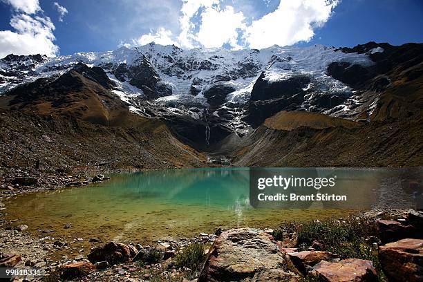 Images taken at Salkantay Lodge and Trek facility, located in the high plane of the Saraypampa area, Saraypampa, Peru, June 26, 2007. This unique and...