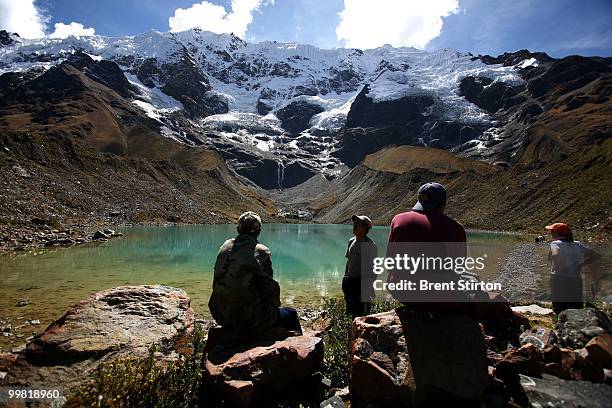 Images taken at Salkantay Lodge and Trek facility, located in the high plane of the Saraypampa area, Saraypampa, Peru, June 26, 2007. This unique and...