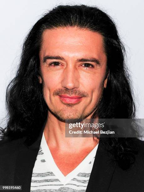 Adam Croasdell arrives at Gilda Garza Presents Kings & Queens Art Exhibition in Support of Together1Heart on July 12, 2018 in Los Angeles, California.