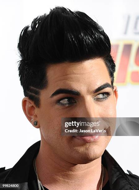 Singer Adam Lambert attends KIIS FM's 2010 Wango Tango Concert at Staples Center on May 15, 2010 in Los Angeles, California.