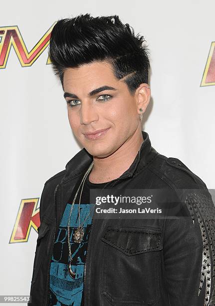 Singer Adam Lambert attends KIIS FM's 2010 Wango Tango Concert at Staples Center on May 15, 2010 in Los Angeles, California.