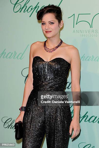 Actress Marion Cotillard attends the Chopard 150th Anniversary Party at the VIP Room, Palm Beach during the 63rd Annual International Cannes Film...