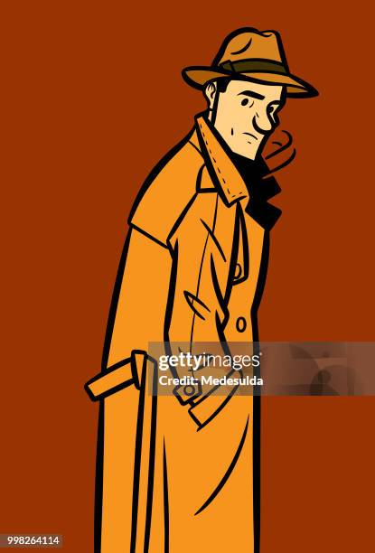 agent spion - secret service agent stock-grafiken, -clipart, -cartoons und -symbole