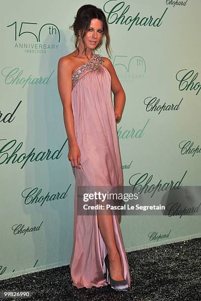 Jury member and actress Kate Beckinsale attends the Chopard 150th Anniversary Party at Palm Beach, Pointe Croisette during the 63rd Annual Cannes...