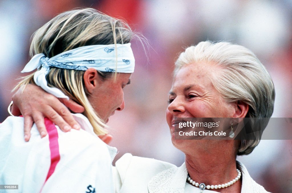 Novotna & Duchess of Kent