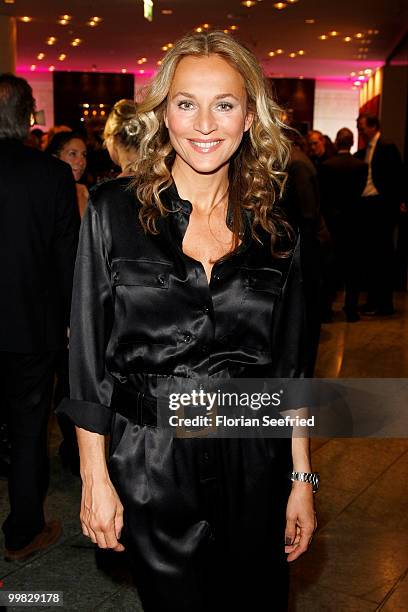 Host Caroline Beil attends the 'Liberty Award 2010' at the Grand Hyatt hotel on May 17, 2010 in Berlin, Germany.