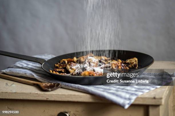 kaiserschmarrn - kaiserschmarrn stock pictures, royalty-free photos & images