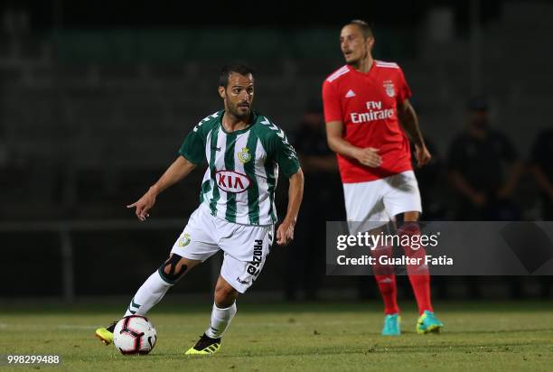 Vitoria Setubal midfielder Ruben Micael from Portugal in action during the Pre-Season Friendly match between SL Benfica and Vitoria Setubal at...