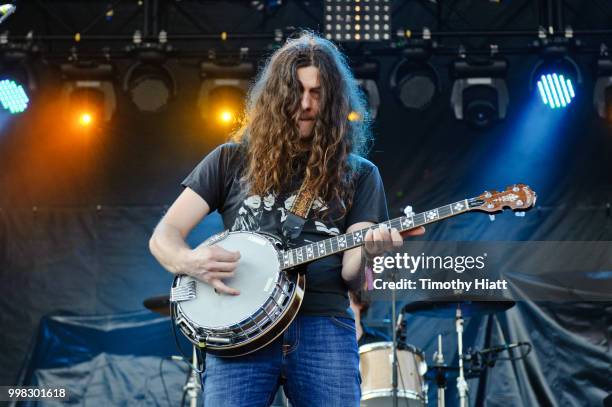 Kurt Vile of Kurt Vile & The Violators performs on day one of the Forecastle Festival on July 13, 2018 in Louisville, Kentucky.