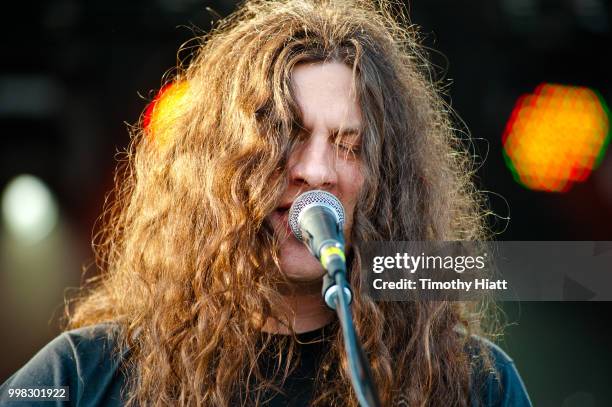 Kurt Vile of Kurt Vile & The Violators performs on day one of the Forecastle Festival on July 13, 2018 in Louisville, Kentucky.