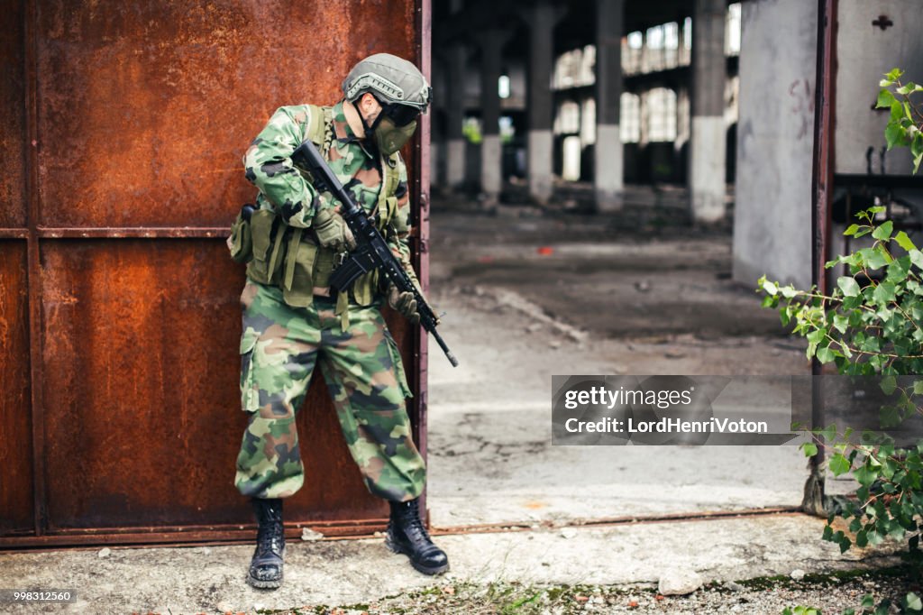 Soldado de fuerzas especiales