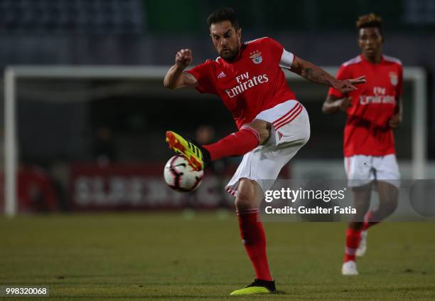Benfica defender Jardel from Brazil in action during the Pre-Season Friendly match between SL Benfica and Vitoria Setubal at Estadio do Bonfim on...
