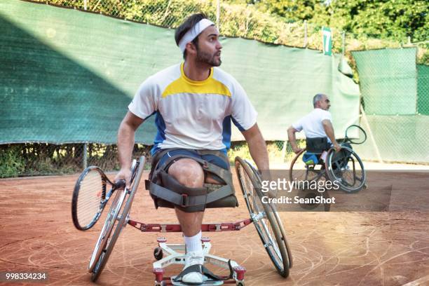 Disabled Tennis Player