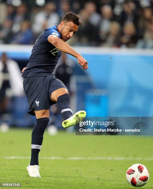 Corentin Tolisso of France during the 2018 FIFA World Cup Russia Semi Final match between Belgium and France at Saint Petersburg Stadium on July 10,...