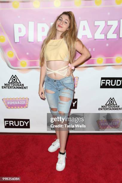 Starr attends the premiere of "Piperazzi" and Matt Dugan's "Big Big Big Big Birthday Bash" at The Federal Bar on July 13, 2018 in North Hollywood,...