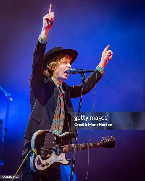 Beck performs on Day 8 of the RBC Bluesfest at LeBreton Flats on July 13, 2018 in Ottawa, Canada.