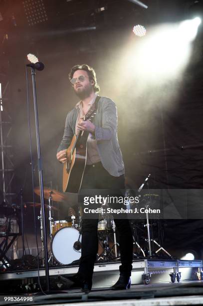 Father John Misty performs at the 2018 Forecastle Music Festival on July 13, 2018 in Louisville, Kentucky.